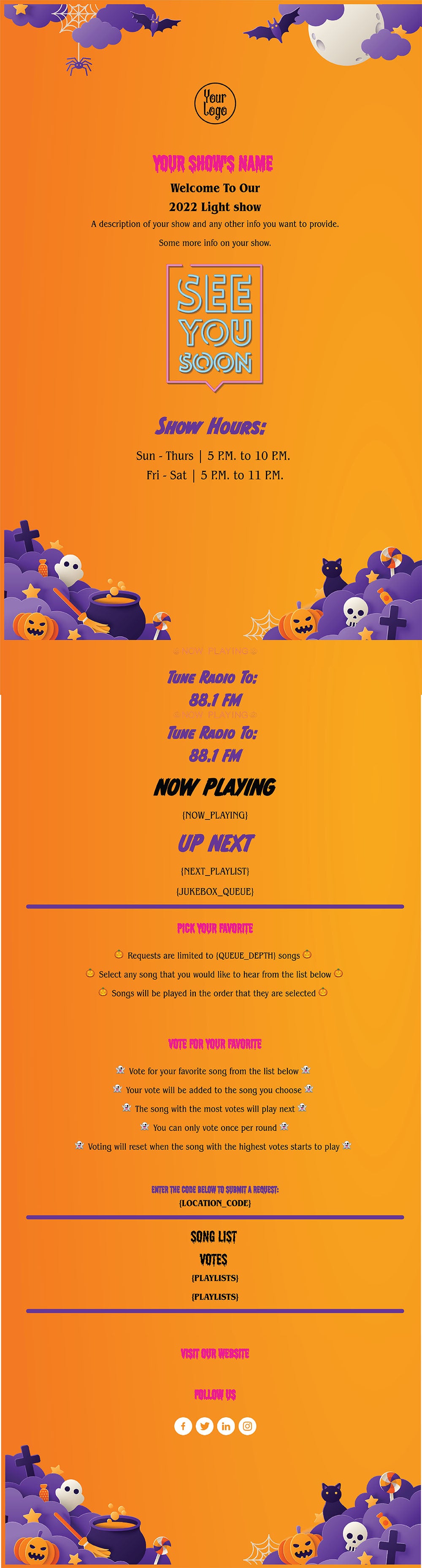 Orange Halloween