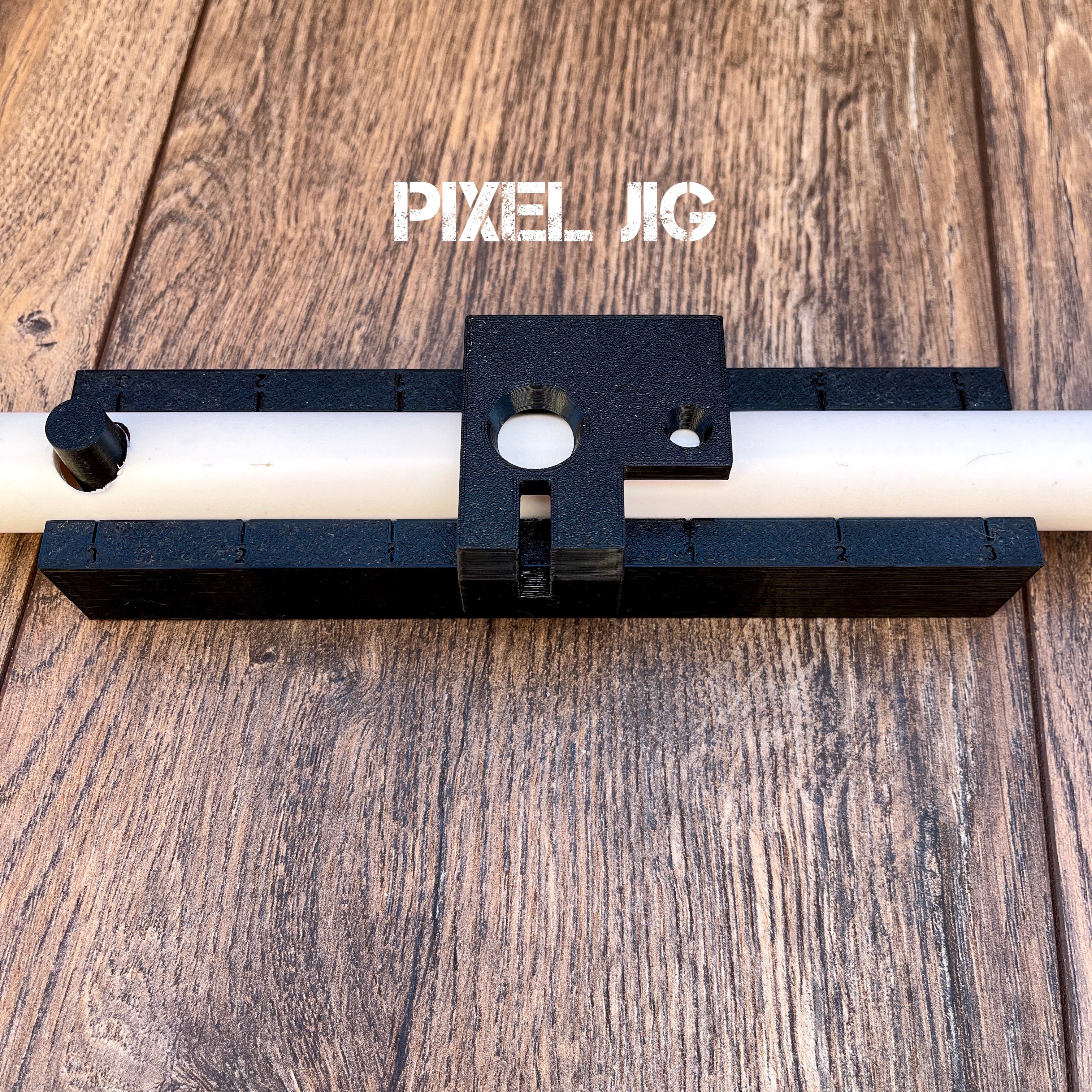 J-Channel Pixel Jig by forkineye, Download free STL model