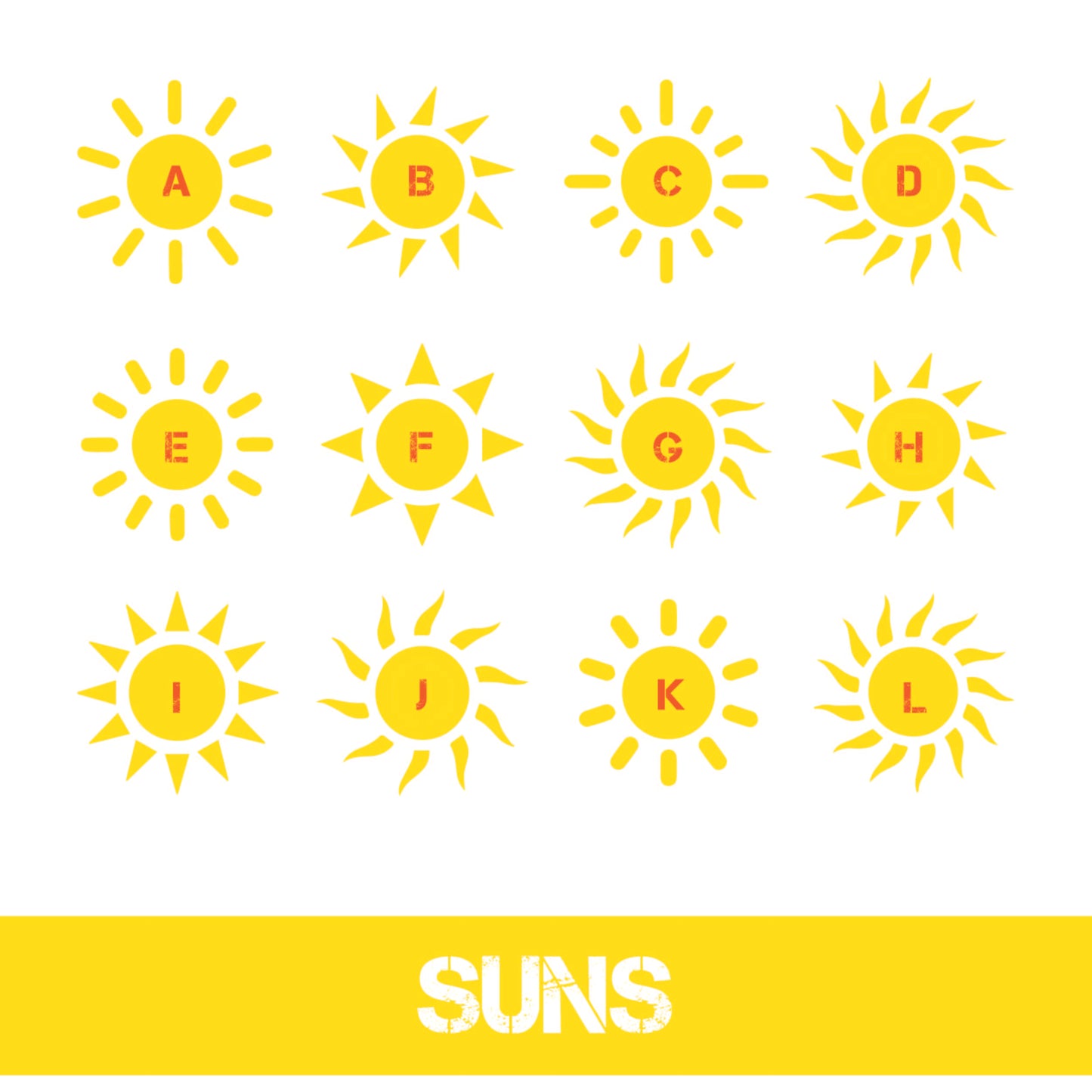 Sun Stickers