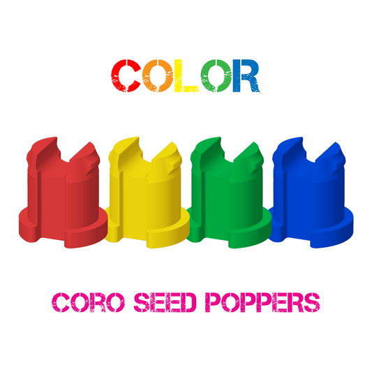 Color Seed Poppers for Coro