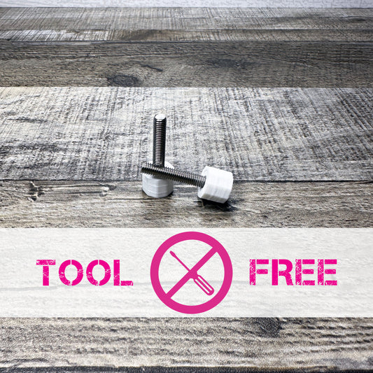 Tool Free Screws